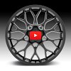 Rotiform SGN R190 Matte Black Custom Wheels 6